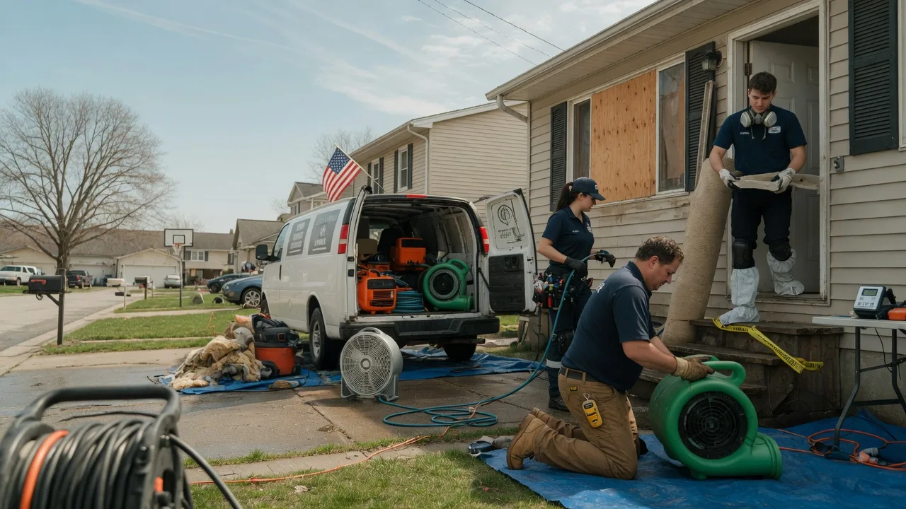 Water Damage Restoration in Madill, OK near me